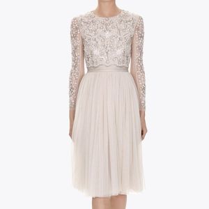 Needle & Thread Floral Border Dress